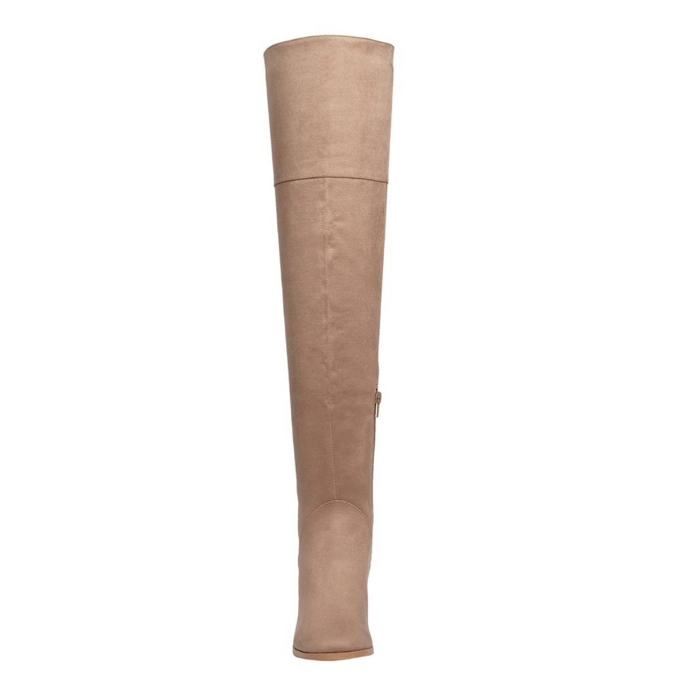 Friday Night Block Heel Over The Knee Boot - Picture 6 of 8